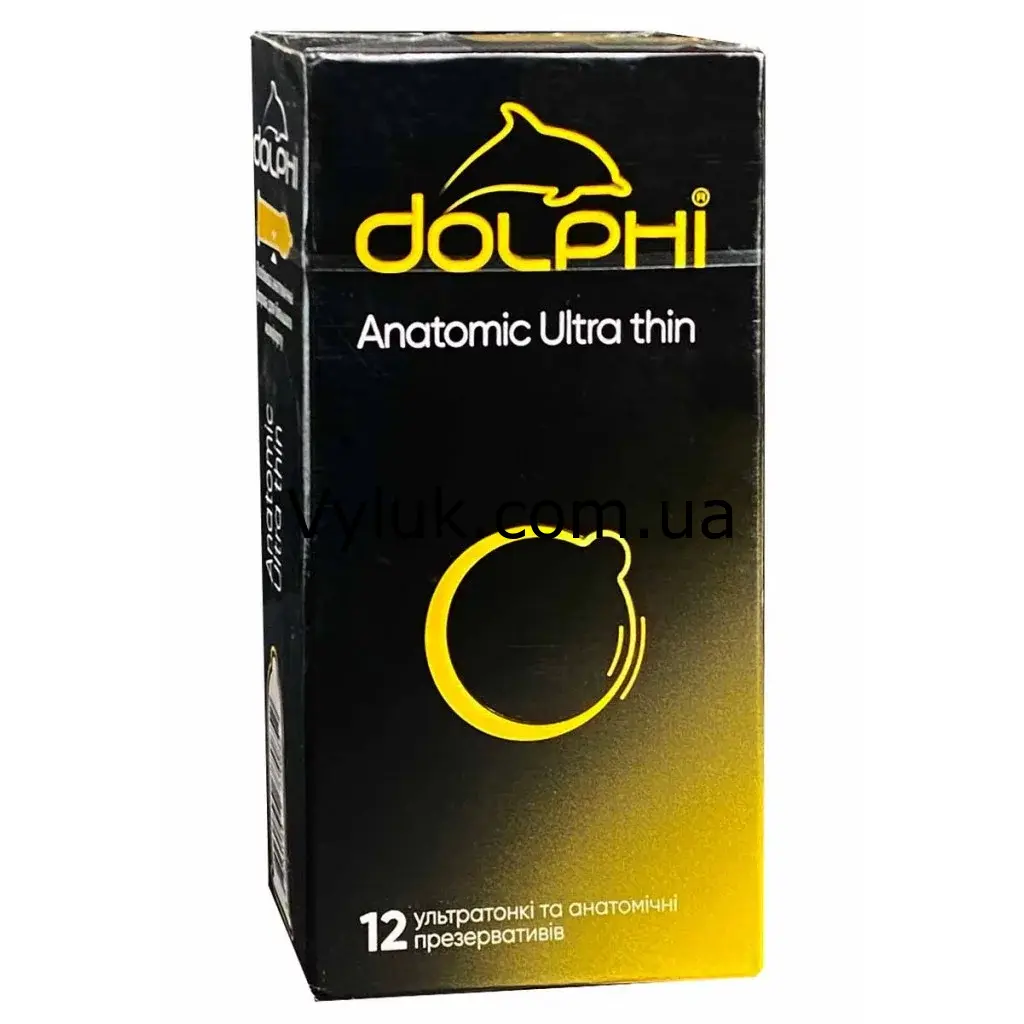 Презервативи Dolphi Anatomic Ultra Thin 12 шт