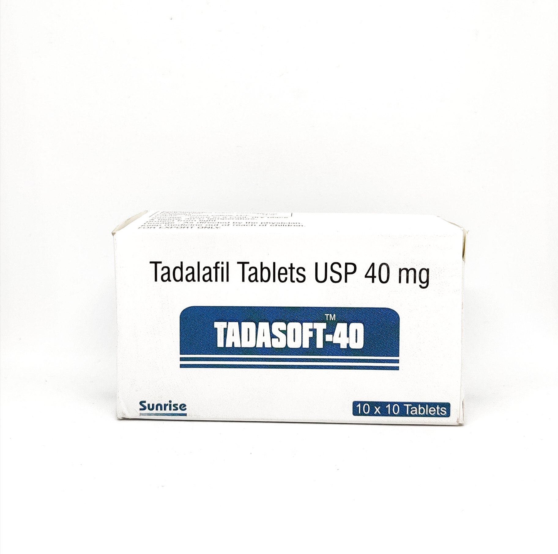 Tadasoft 40 мг - жувальний тадалафіл для швидшого ефекту