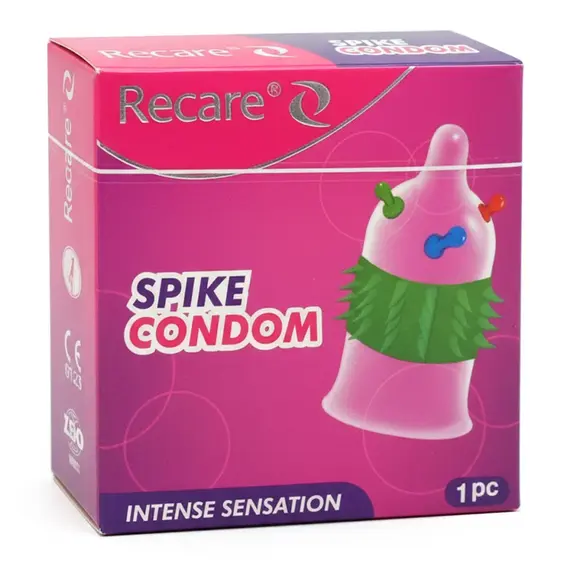 Презерватив з вусиками Recare Intense Pink